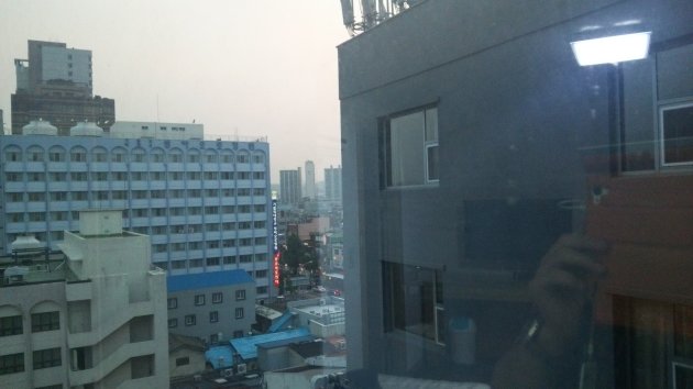 ニューブリム観光ホテル（ニュー富林観光ホテル）の部屋から見える景色